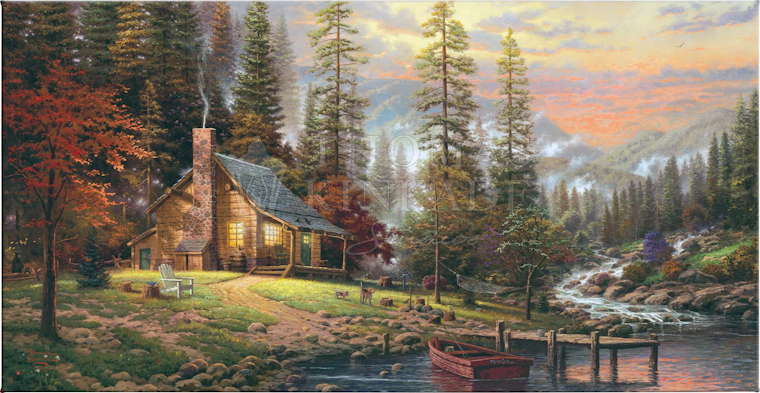 Thomas Kinkade: A Peaceful Retreat